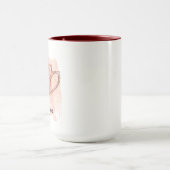 コーヒモダンーショップカフェまたはバーカスタムバリスタ マグカップ (中央)