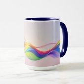 コーヒモダンーショップカフェまたはバーカスタムバリスタ マグカップ (正面右)