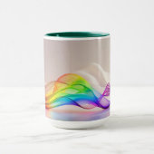 コーヒモダンーショップカフェまたはバーカスタムバリスタ マグカップ (中央)