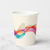 コーヒモダンーショップカフェまたはバーカスタムバリスタ 紙コップ (右)