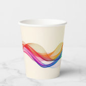 コーヒモダンーショップカフェまたはバーカスタムバリスタ 紙コップ (正面)