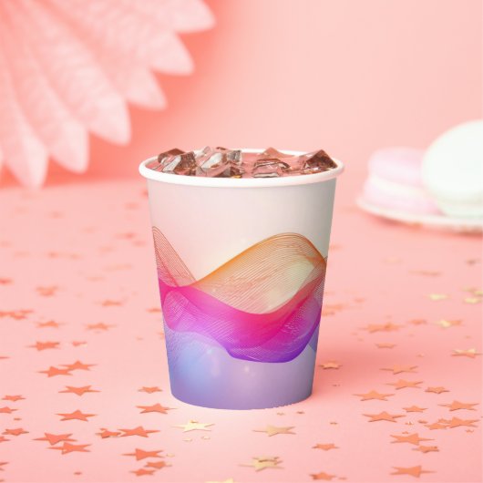 コーヒモダンーショップカフェまたはバーカスタムバリスタ 紙コップ (インサイチュ)