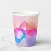 コーヒモダンーショップカフェまたはバーカスタムバリスタ 紙コップ (右)