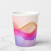 コーヒモダンーショップカフェまたはバーカスタムバリスタ 紙コップ (正面)