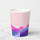 コーヒモダンーショップカフェまたはバーカスタムバリスタ 紙コップ (右)