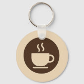 ☕コーヒモダンーショップロイヤリティ&名刺 キーホルダー (裏面)