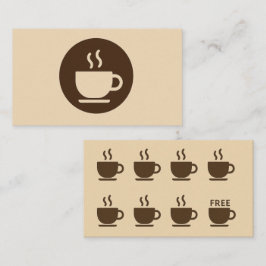 ☕コーヒモダンーショップロイヤリティ&名刺 名刺
