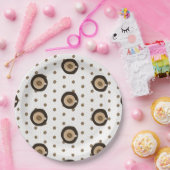 コーヒモダンーバー豆ブライダルシャワー ペーパープレート (パーティー)