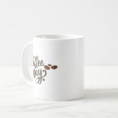 コーヒモダンーマググ コーヒーマグカップ (正面左)