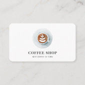 コーヒモダンーミニマルショッププロフェッショナル 名刺 (正面)