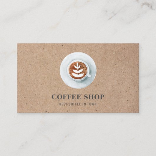 コーヒモダンーミニマルショッププロフェッショナル 名刺 (正面)