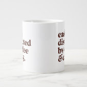 コーヒモダンー愛好家のカーブ恋人ジャイアントコーヒーマグ ジャンボコーヒーマグカップ (正面)