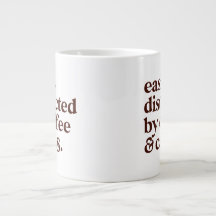 コーヒモダンー愛好家のカーブ恋人ジャイアントコーヒーマグ