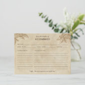 コーヒモダンー素朴プラント豆引用文レシピカード エンクロージャーカード (スタンド正面)