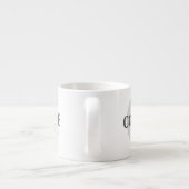 コーヒモノグラムのー エスプレッソカップ (裏面)