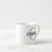 コーヒモノグラムのー エスプレッソカップ (正面右)