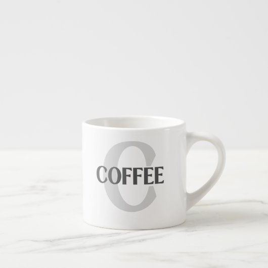 コーヒモノグラムのー エスプレッソカップ (右)