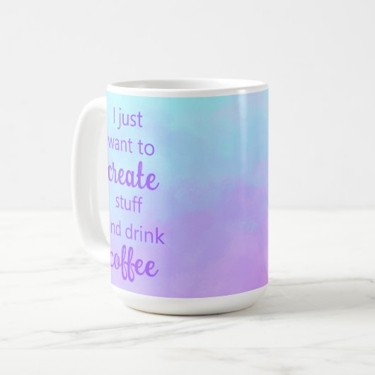 コーヒユニークーマグの物とドリンクの作成 コーヒーマグカップ (正面左)