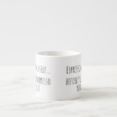 コーヒユーモアのあるープン エスプレッソカップ (正面)