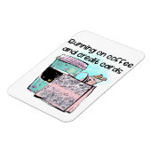 コーヒランニングーとクレジットカードの マグネット (左側)