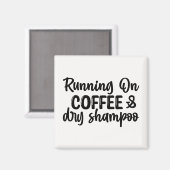 コーヒランニングーとドライシャンプーの マグネット (正面/裏面)