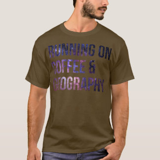 コーヒランニングーと地理の Tシャツ