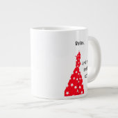 コーヒリラックスーストップーのマグカップの匂いを嗅ぐために ジャンボコーヒーマグカップ (正面右)