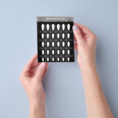 コーヒンネイルアートテンプレート・ブレインデッド チラシ (手)