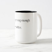 コーヒーありがとう ツートーンマグカップ (正面右)