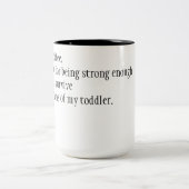 コーヒーありがとう ツートーンマグカップ (中央)