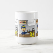 コーヒーおいしい コーヒーマグカップ (中央)