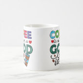 コーヒーおもしろいは常に良いアイディア コーヒーマグカップ (中央)