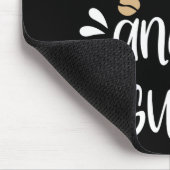 コーヒーおもしろい糖走の糖尿病 マウスパッド (コーナー)