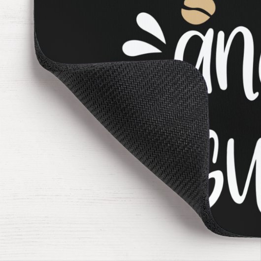 コーヒーおもしろい糖走の糖尿病 マウスパッド (コーナー)