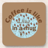 コーヒーおもしろい諺 コースター (正面)