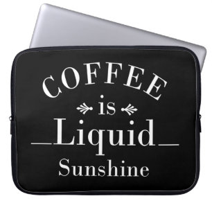 コーヒーおもしろい諺 ラップトップスリーブ