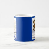 コーヒーおよびクロスワードパズル コーヒーマグカップ (中央)