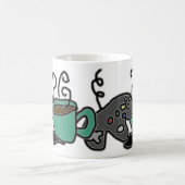 コーヒーおよびゲーム コーヒーマグカップ (中央)