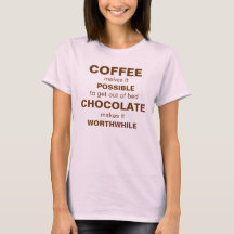コーヒーおよびチョコレート