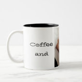 コーヒーおよびドーナツマグ ツートーンマグカップ (左)