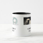 コーヒーおよびドーナツ マグカップ (中央)