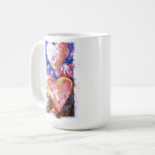 コーヒーおよび愛マグ コーヒーマグカップ (正面左)