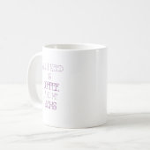 コーヒーおよび私のJams2 コーヒーマグカップ (正面左)