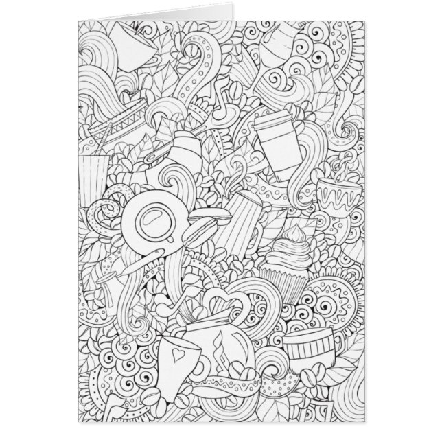 コーヒーおよび茶落書き (正面)