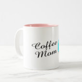 コーヒーお母さん ツートーンマグカップ (正面左)