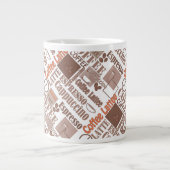 コーヒーお気に入りのエスプレッソカップ ジャンボコーヒーマグカップ (正面)