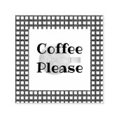 コーヒーお願いコーヒーカップ セルフインキングスタンプ (デザイン)