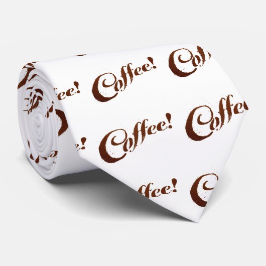 コーヒーかすのコーヒー-タイ ネクタイ (ロール)