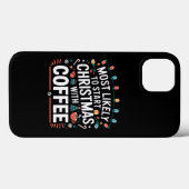 コーヒーからクリスマスを始める家族の可能性大 Case-Mate iPhoneケース (裏面 (横))
