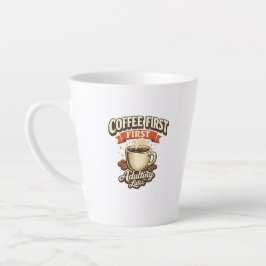 コーヒーから大人になる大人への面白いラテマグ カフェラテマグ